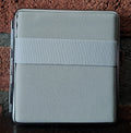Luxe sigarettendoos met rubber band -20 sigaretten - beige