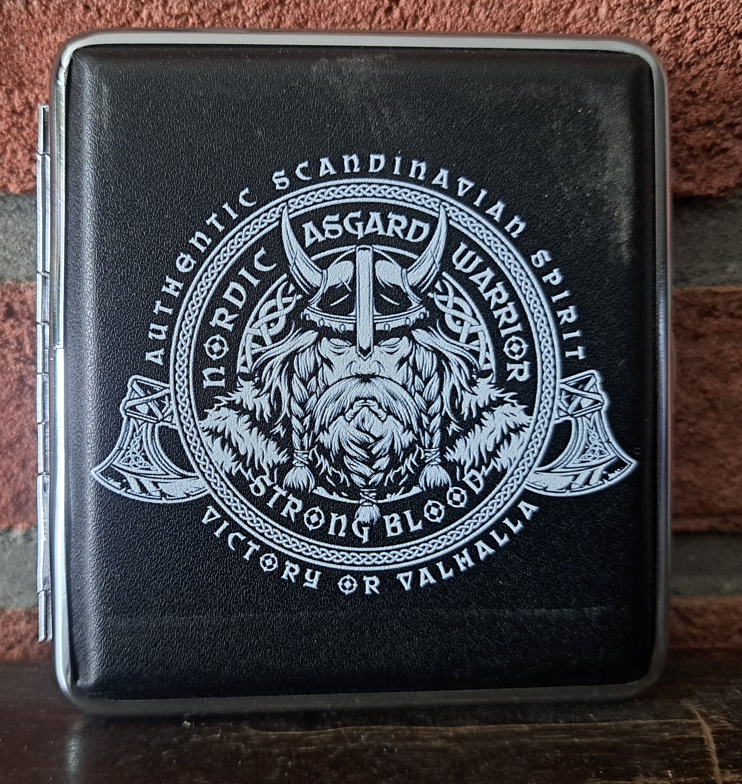 Champ sigarettenhouder viking thema - 20 sigaretten - Asgard
