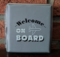 Stijlvol sigaretten doosje voor 20 sigaretten - Welcome on board