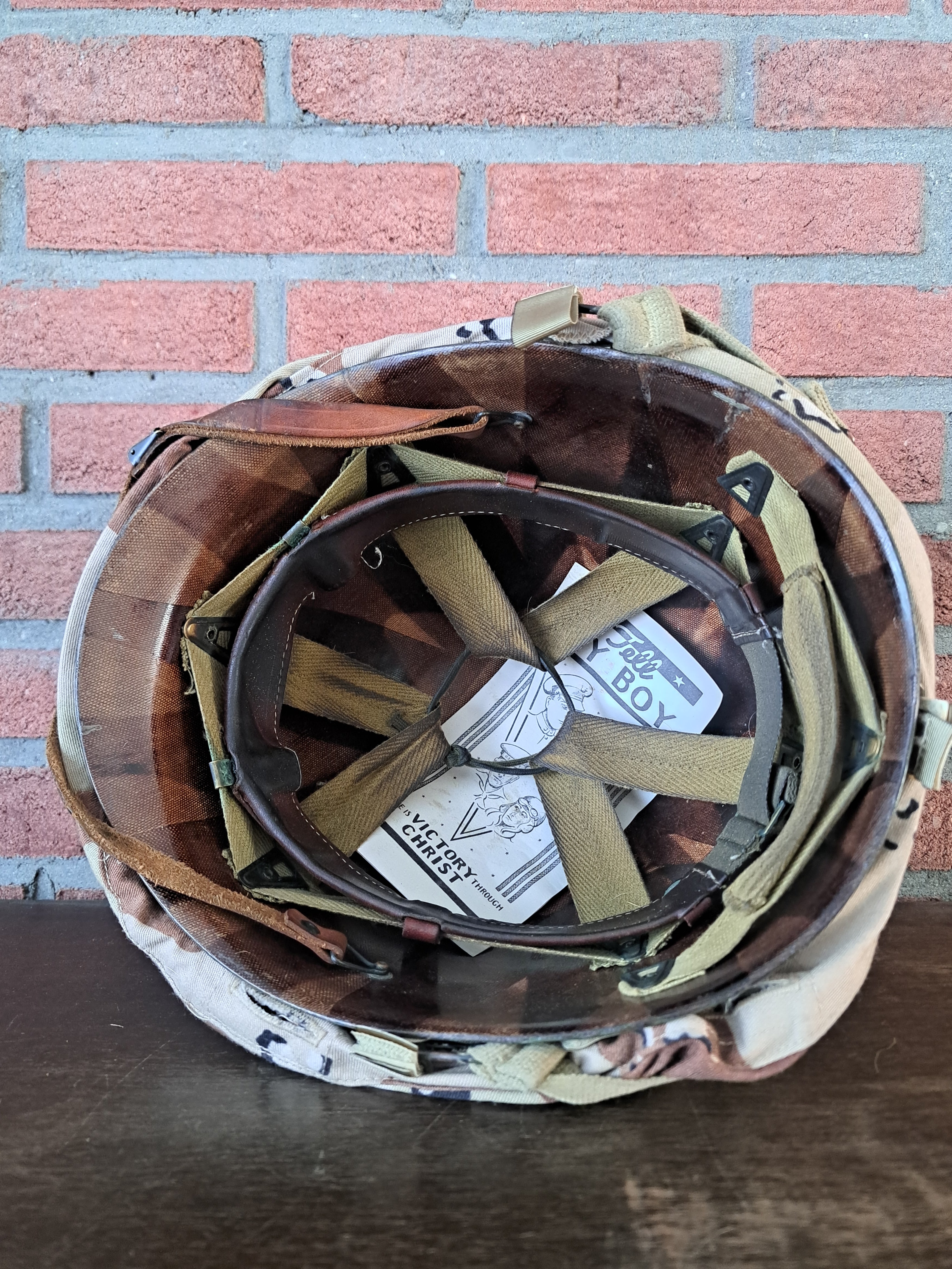 Chocolate Chip DBDU Desert Camouflage Helmcover