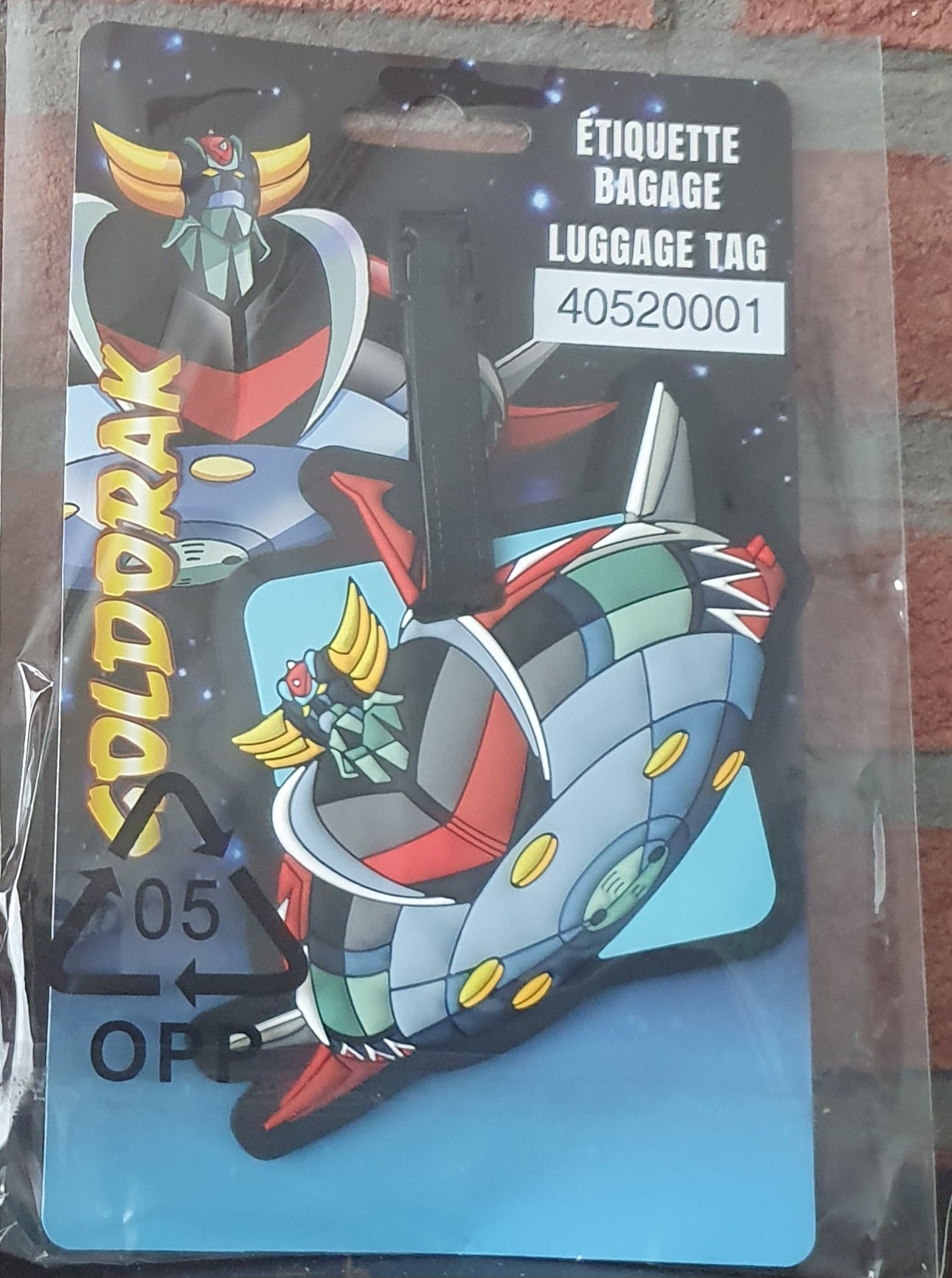 Goldorak label 40520001