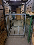 Metalen stapelrek/transportbok in pallet formaat