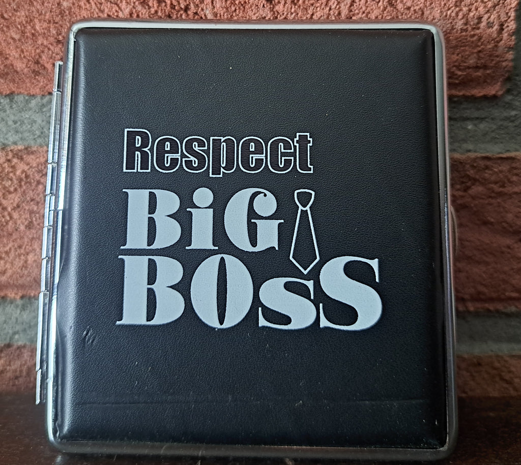 Stijlvol sigaretten doosje voor 20 sigaretten - Repect Big Boss